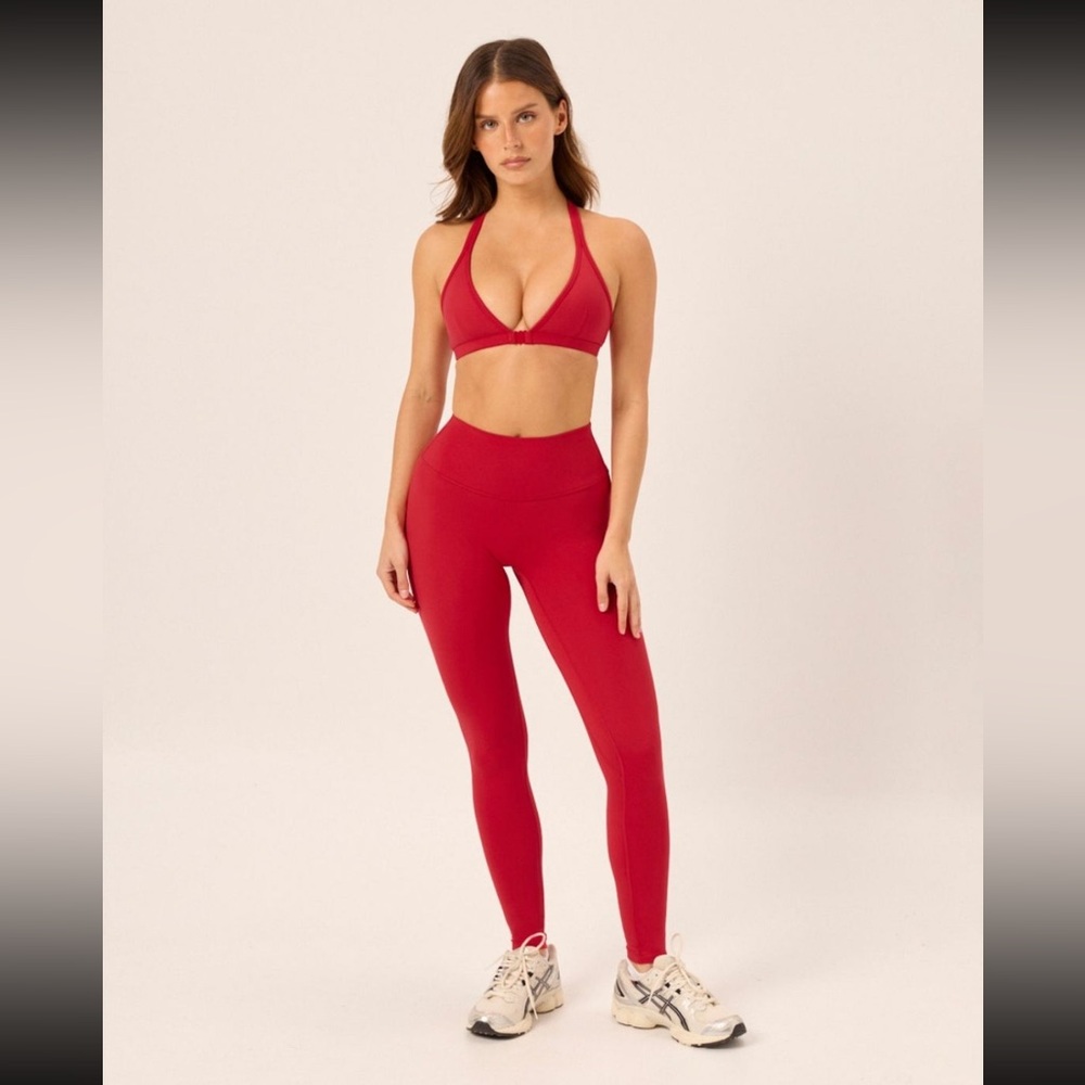 CSB Chilli 🌶️ Serenity Amelia Crop | Scrunch Leggings | Medium